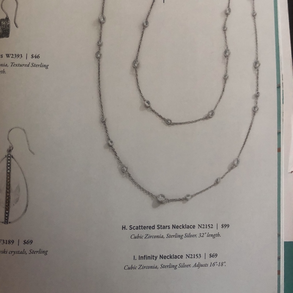 Silpada "Scattered Stars" Necklace